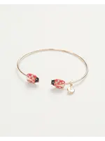 Fable England Fable Enamel Ladybird Bangle