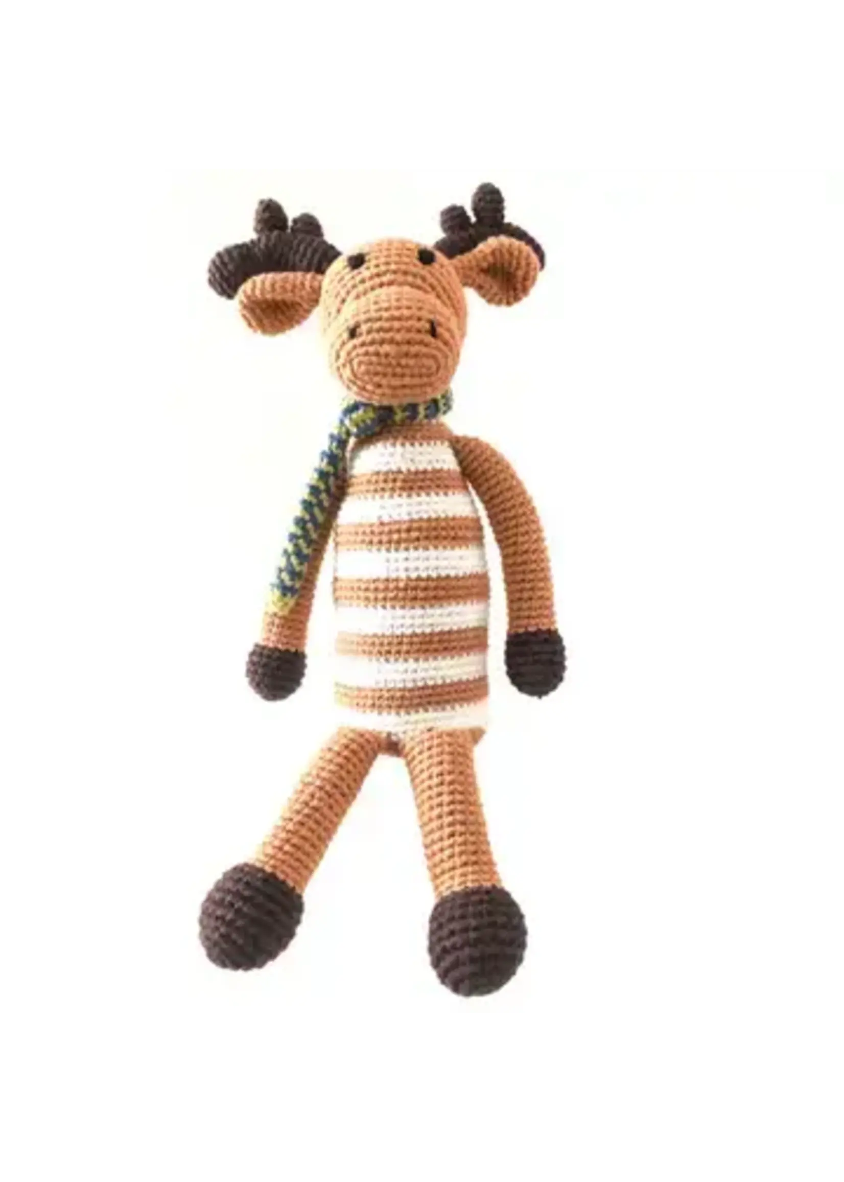 Pebble Crochet Moose Doll