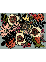Newfolk & Cabin Retro Floral Bouquet Card
