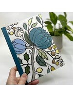 Newfolk & Cabin Mediterranean  Floral Notebook