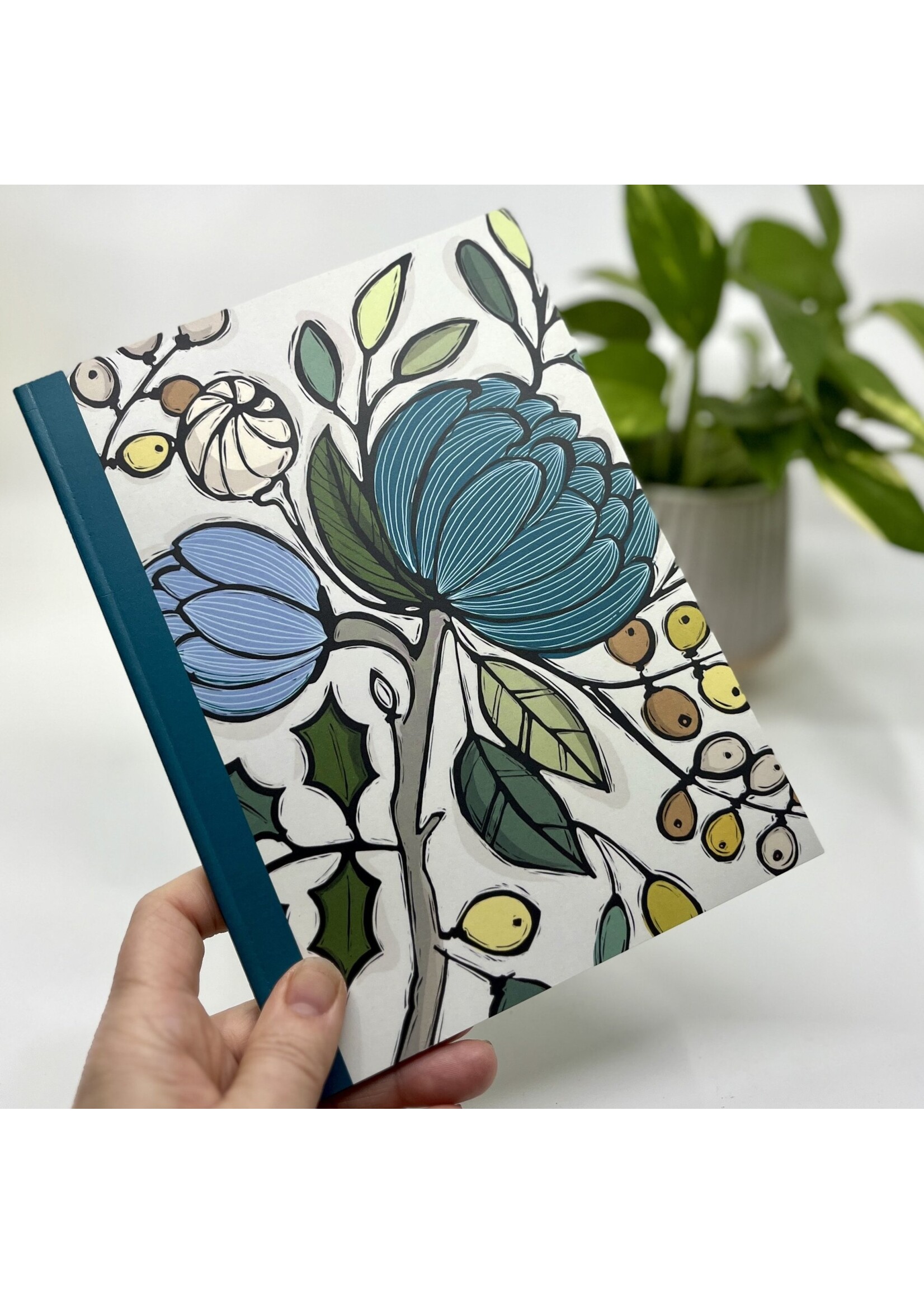 Newfolk & Cabin Mediterranean  Floral Notebook