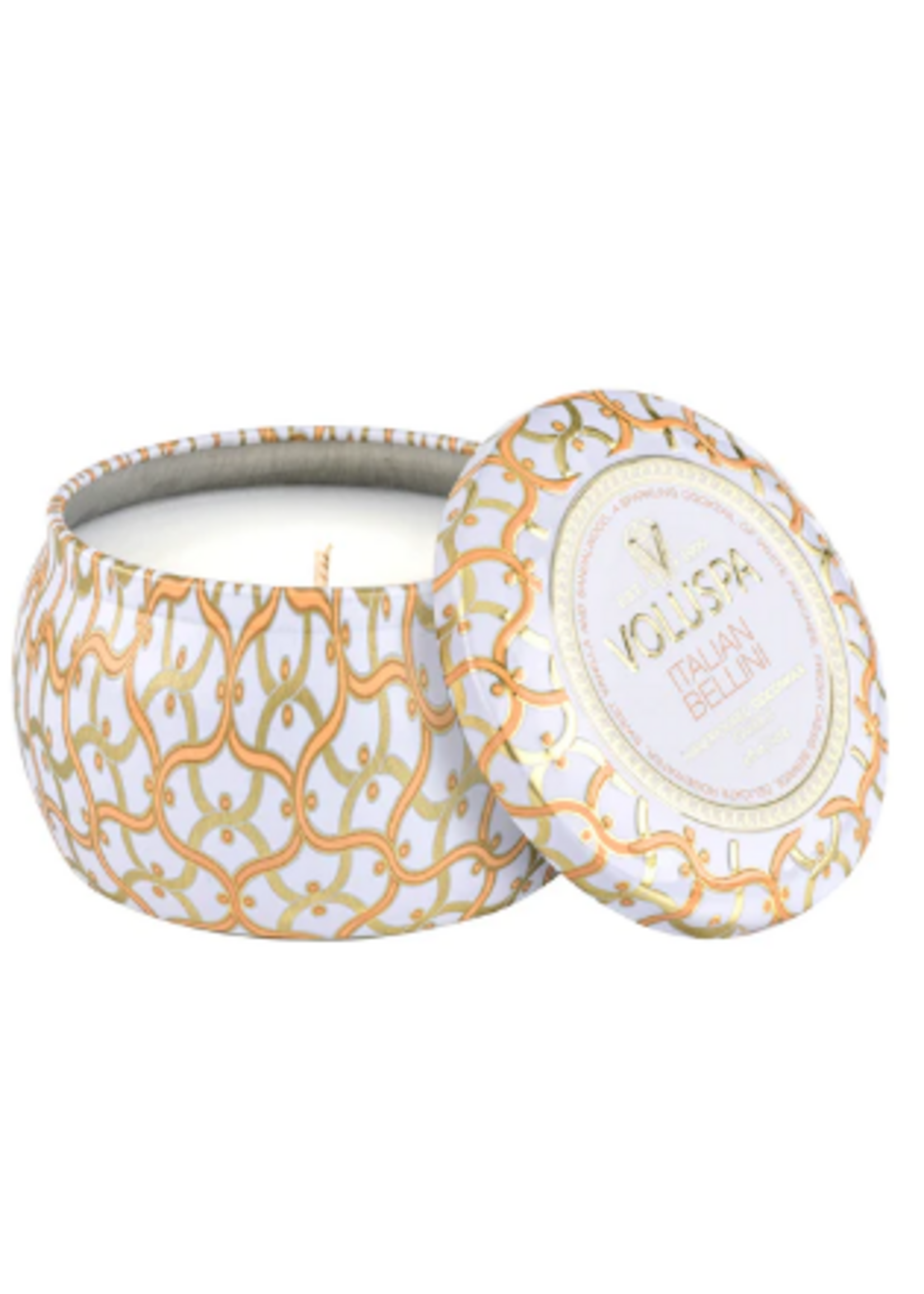 Louvini Paris Italian Bellini mini tin candle