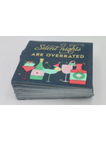 Soiree-Sisters Silent Nights are Overrated Cocktail Napkins