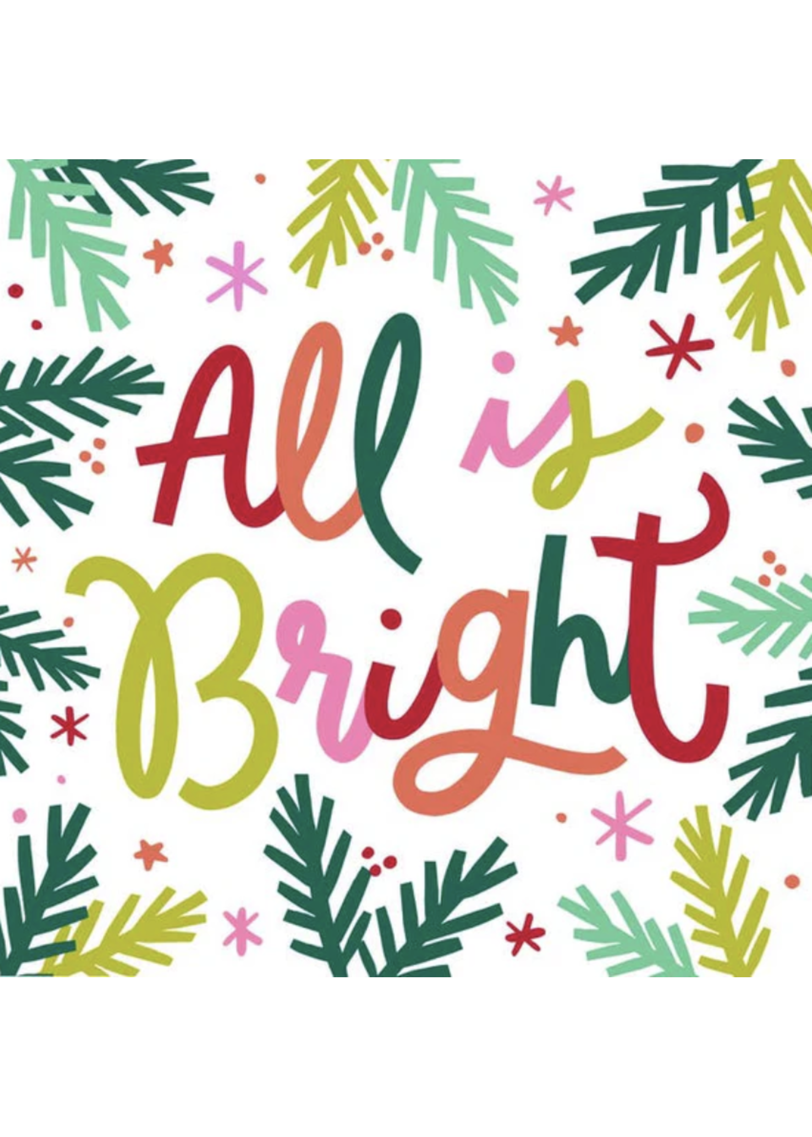 Soiree-Sisters All is Bright Cocktail Napkins