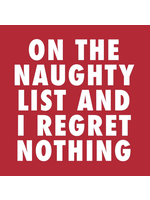 Soiree-Sisters On the Naughty List Cocktail Napkins