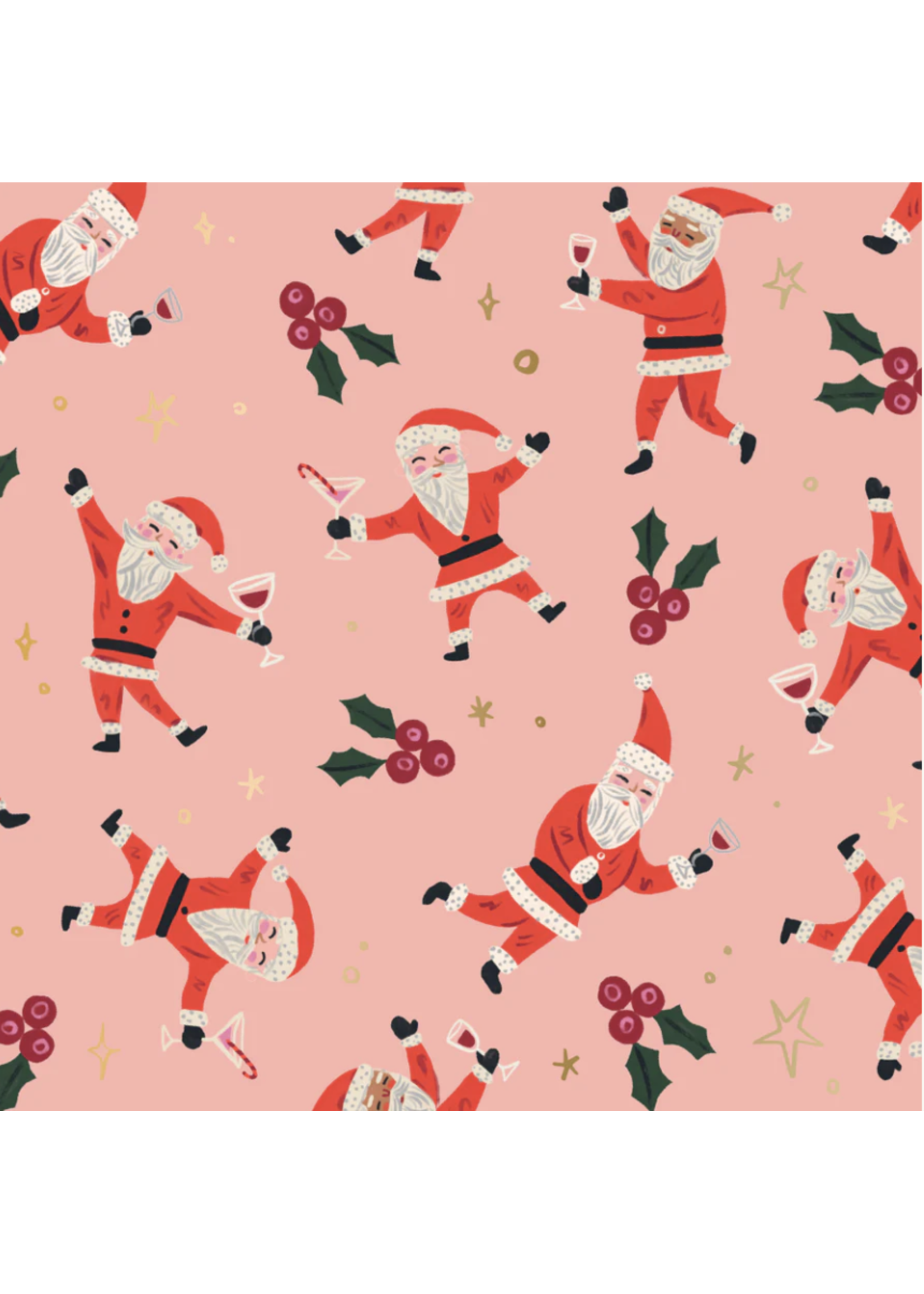 Soiree-Sisters Happy Santa Cocktail Napkins