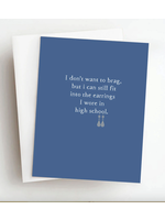 Skel&Co. Fit into the earrings card