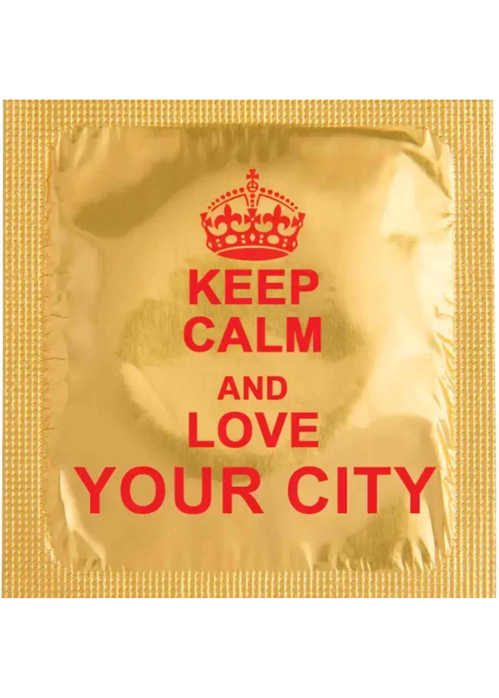 Callvin Keep Calm Victoria Condom