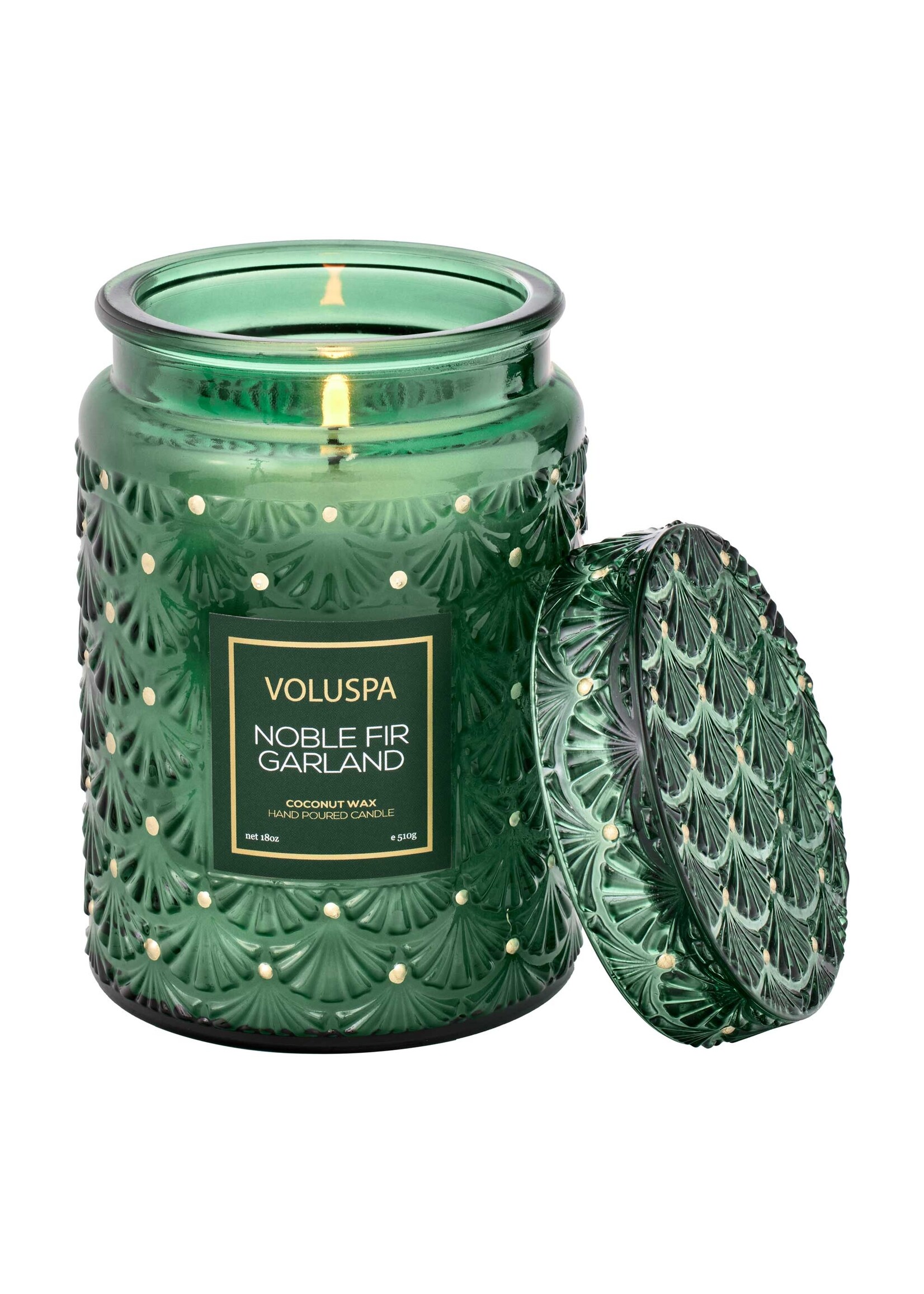 Voluspa Noble Fir Garland Large Jar 18oz