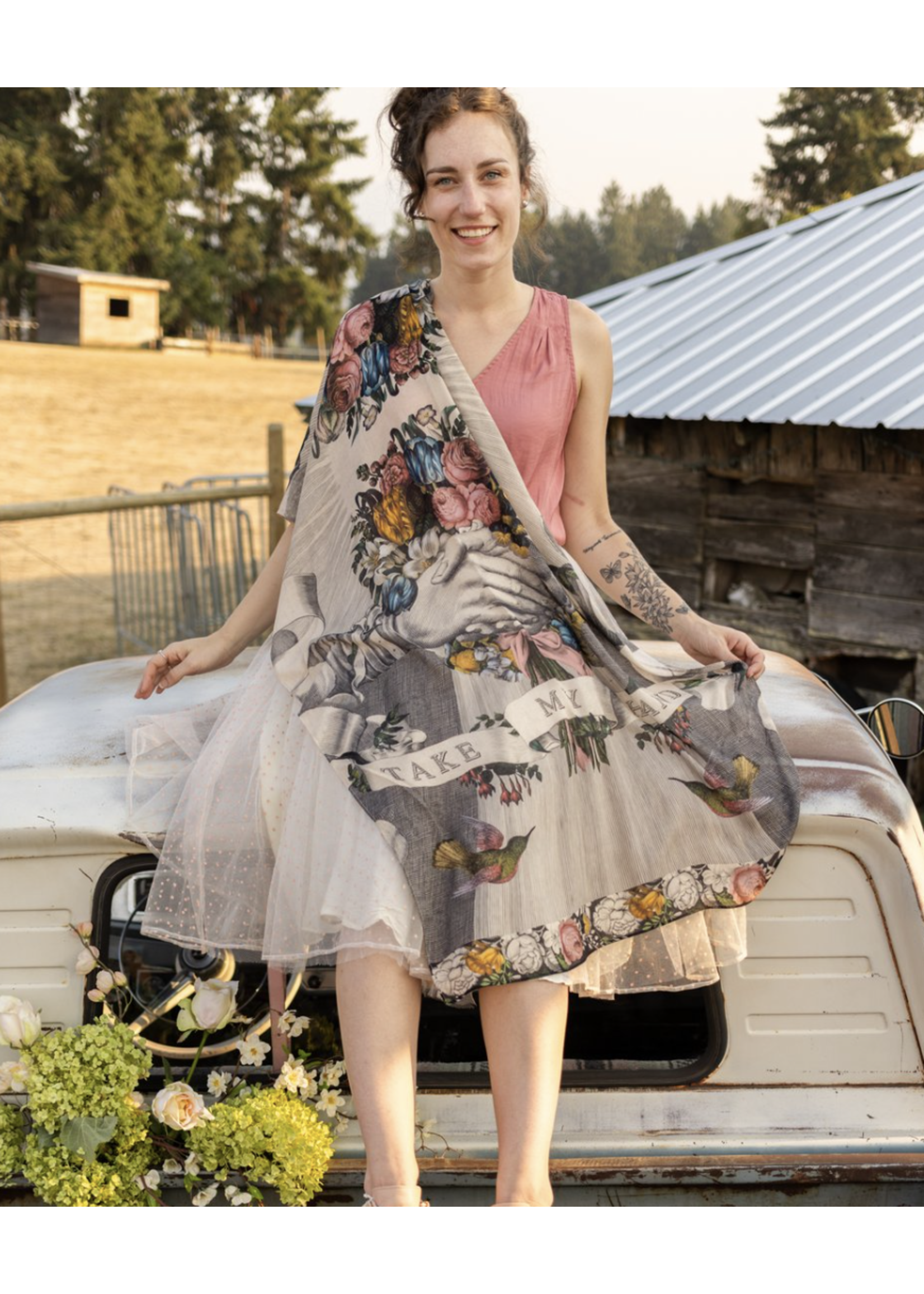 Market of Stars Take My Hand Scarf