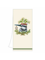 Paper Products Design Kingfisher Holiday Dish/Tea Towel