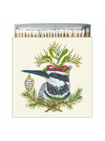 Paper Products Design Kingfisher Holiday Matches Square