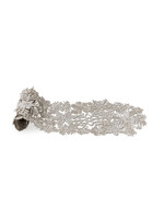 Design Home Snowflake Table Runner Beige