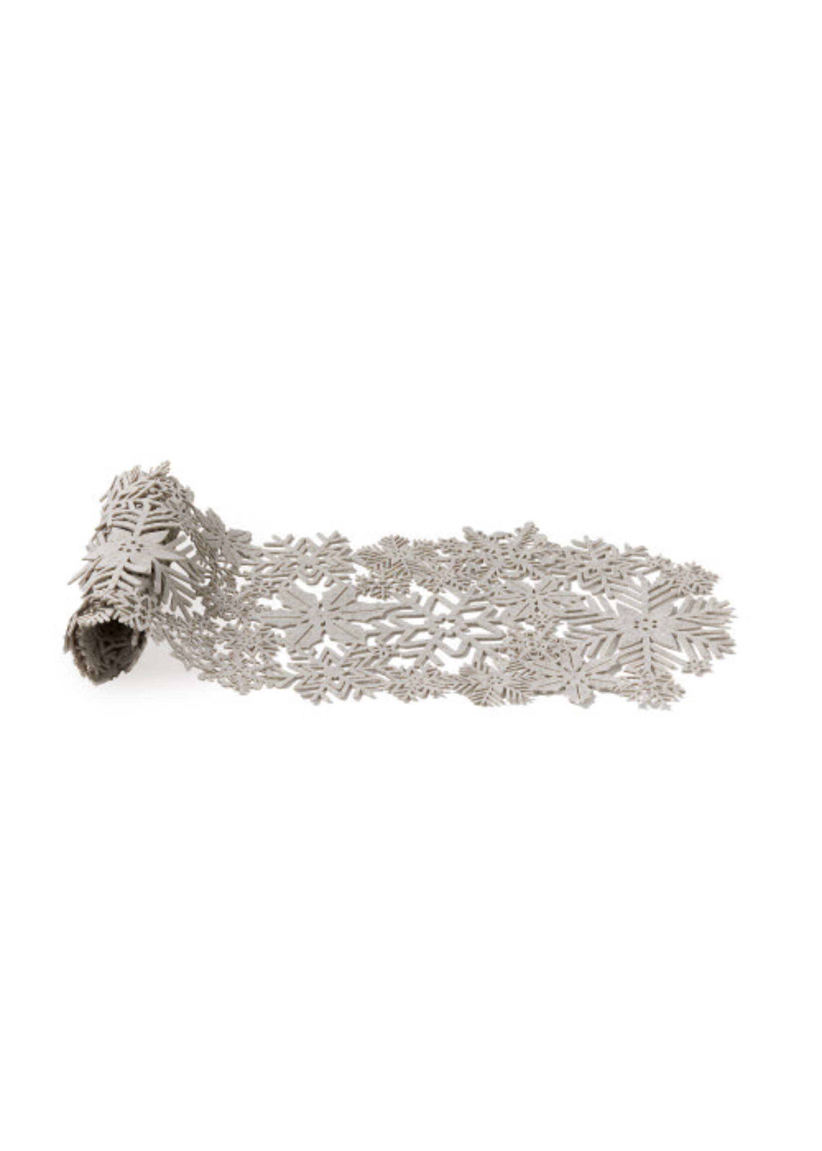 Design Home Snowflake Table Runner Beige