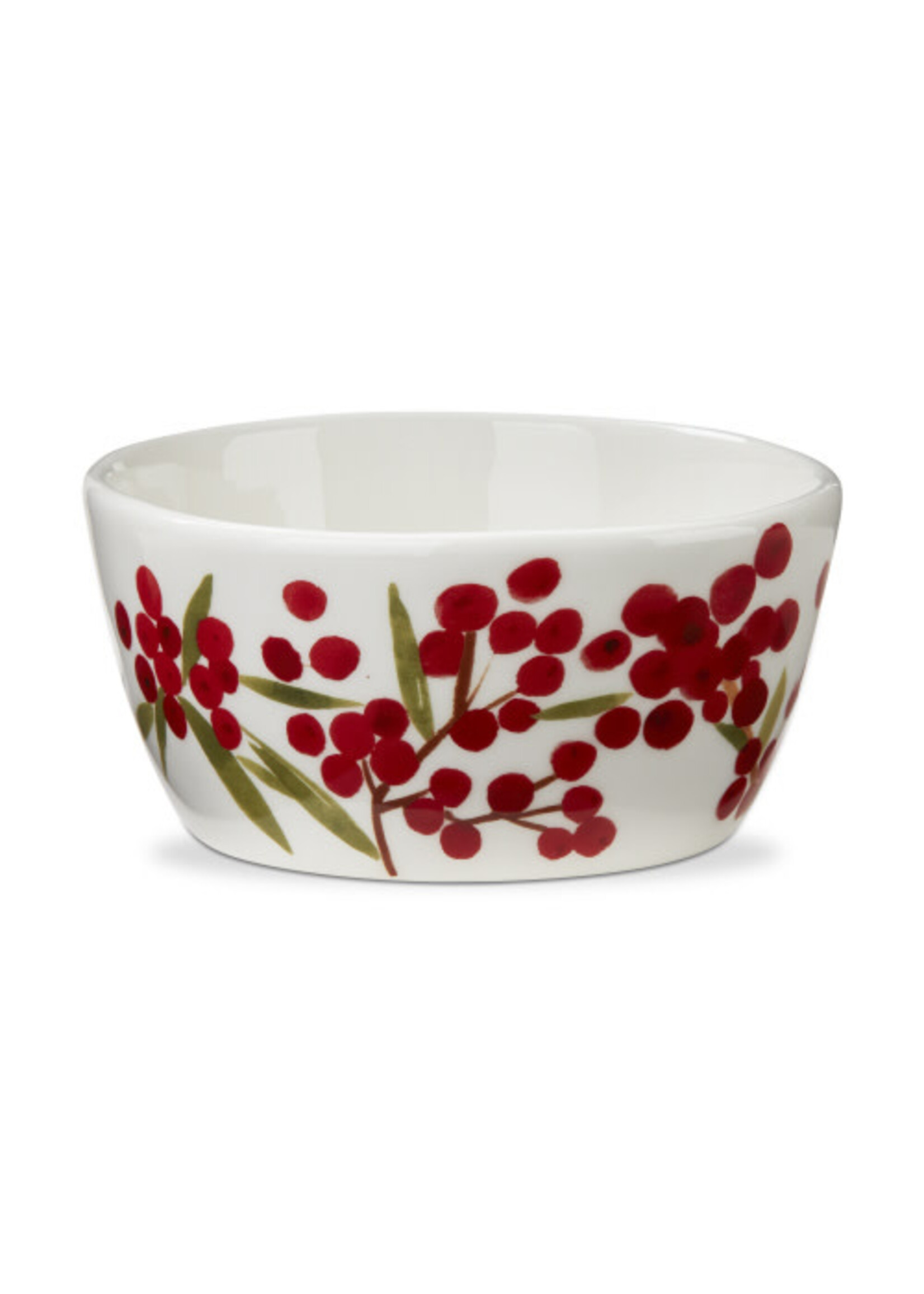 Tag Sprig Snack Bowl Red