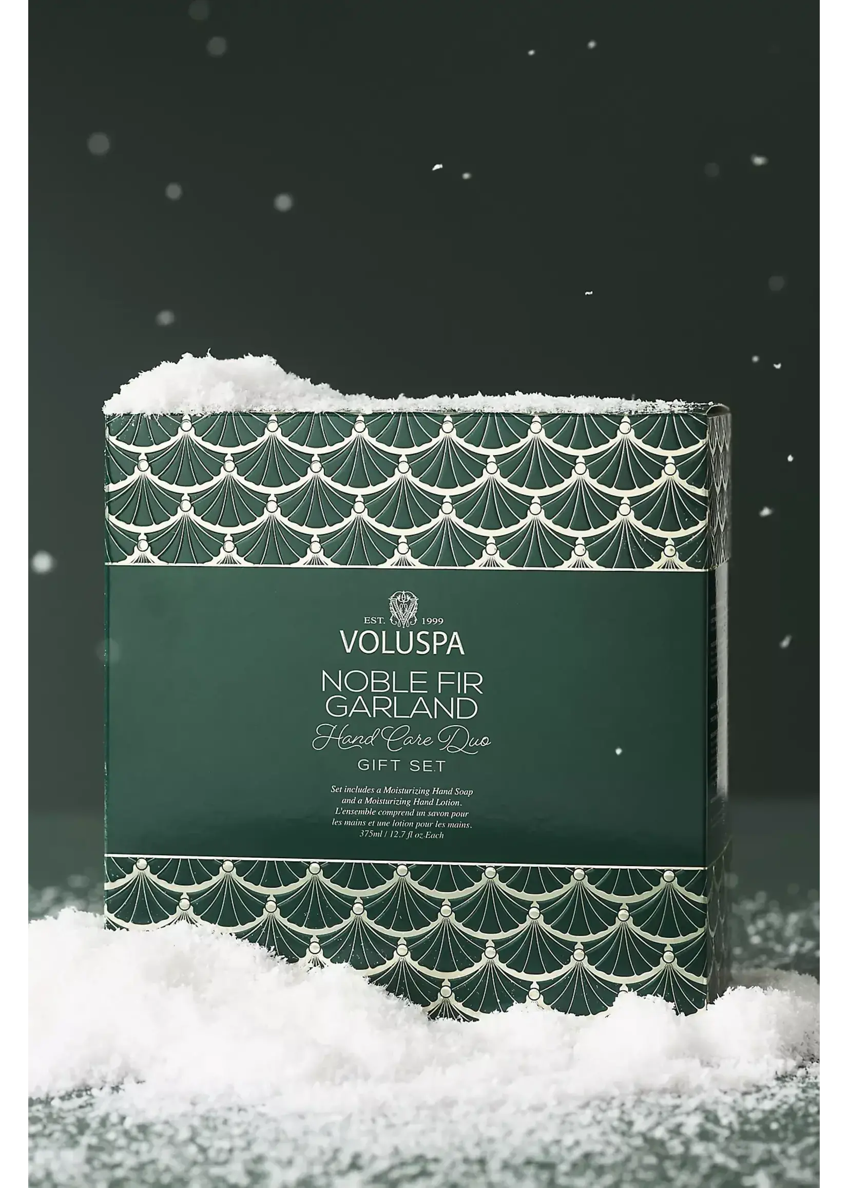 Voluspa Noble Fir Garland Hand Care Duo