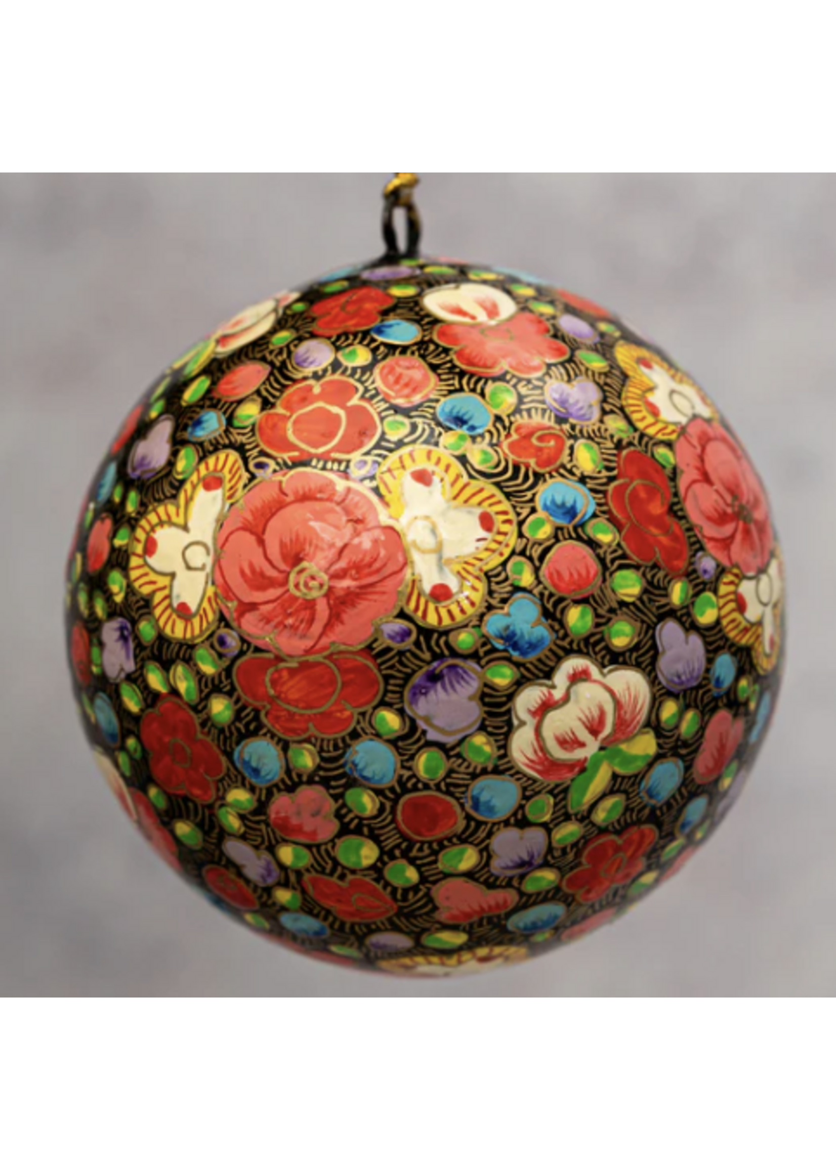 Bollywood 3" Russian Floral Ornament