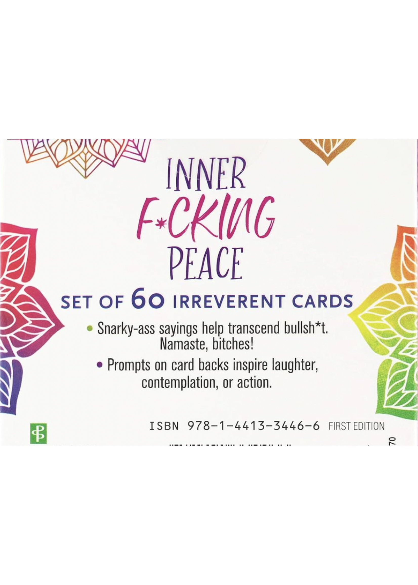 Peter Pauper Press Inner F*cking Peace Motivational Cards