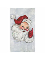 Paper Products Design Guest Towel/Napkin - Jolly St Nick
