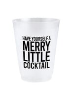 Creative Brands Frost Cup - Have Yourself a Merry Little Cocktail - 8pkg