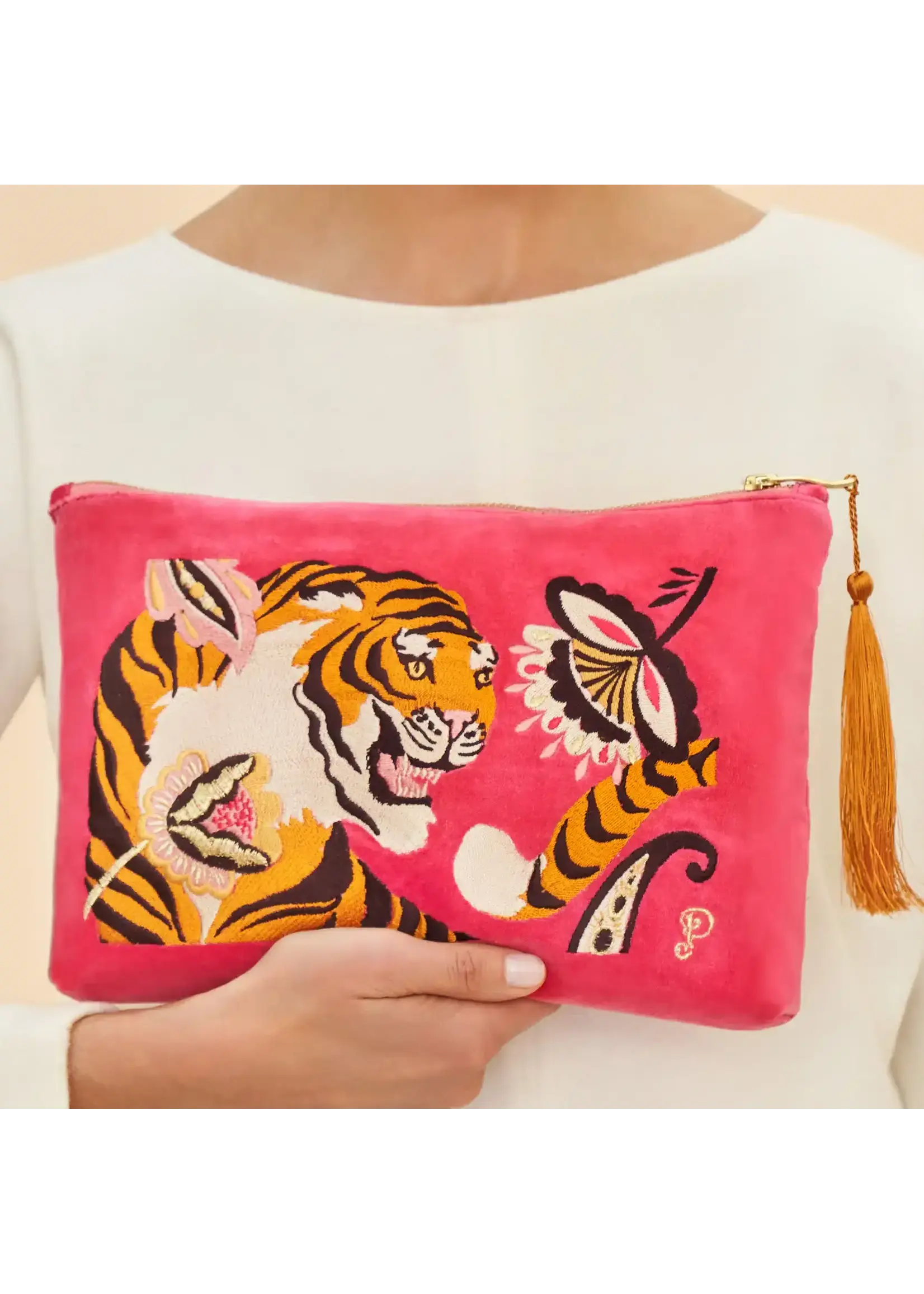 Powder UK Powder Thrill Of The Tiger Zip Pouch