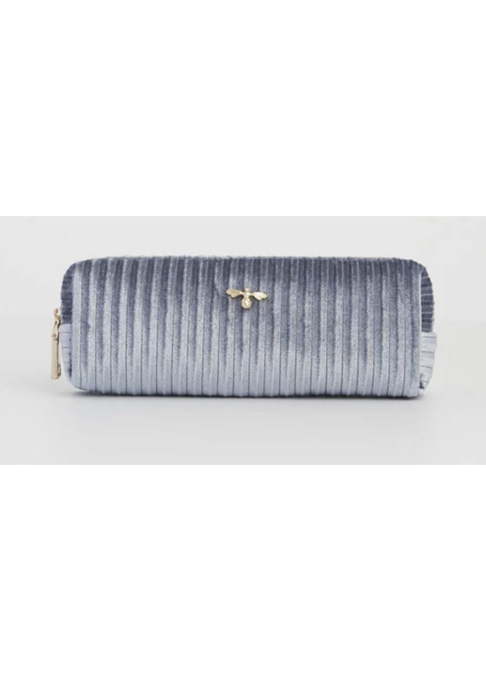 Fable England Baby Blue Corduroy Velvet Pencil Case