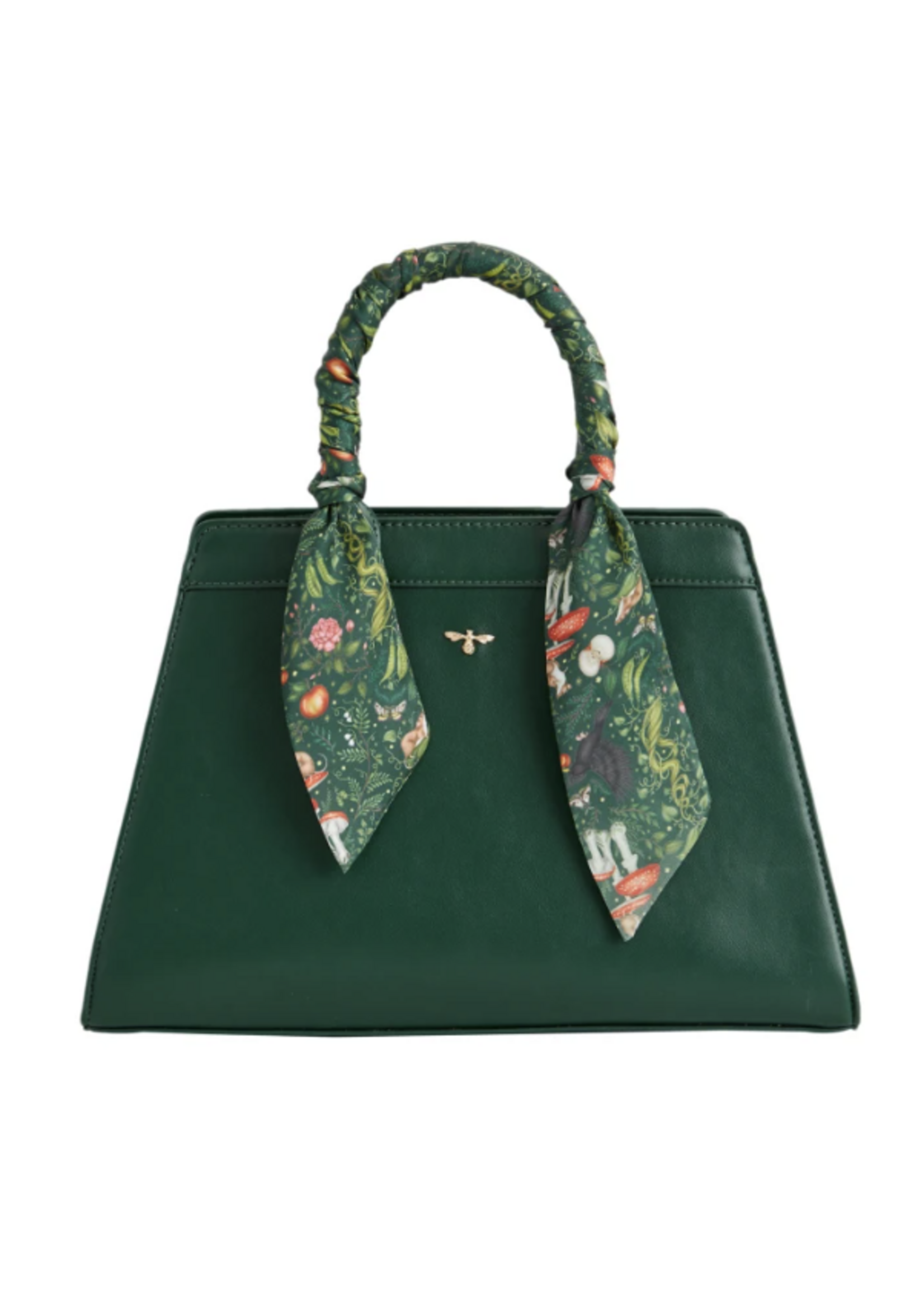 Fable England Fable Into the Woods Tote - Forest Green - Catherine Rowe limited edition