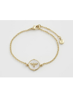 Fable England Fable Honey Bee & Pearl Bracelet