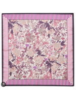 Fable England Deco Blooms Candy Stripe Scarf