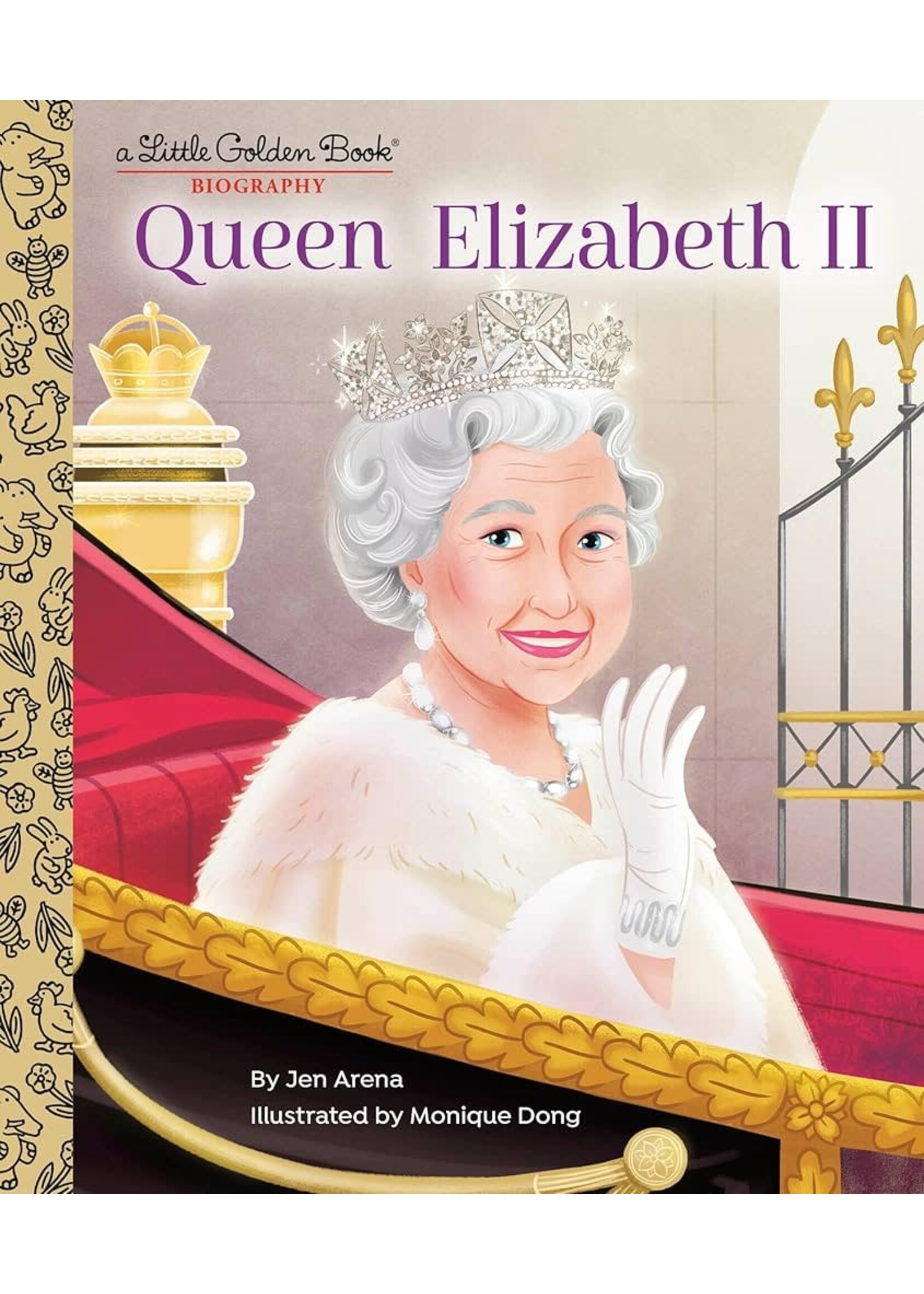 Ingram International Little Golden Book Queen Elizabeth II