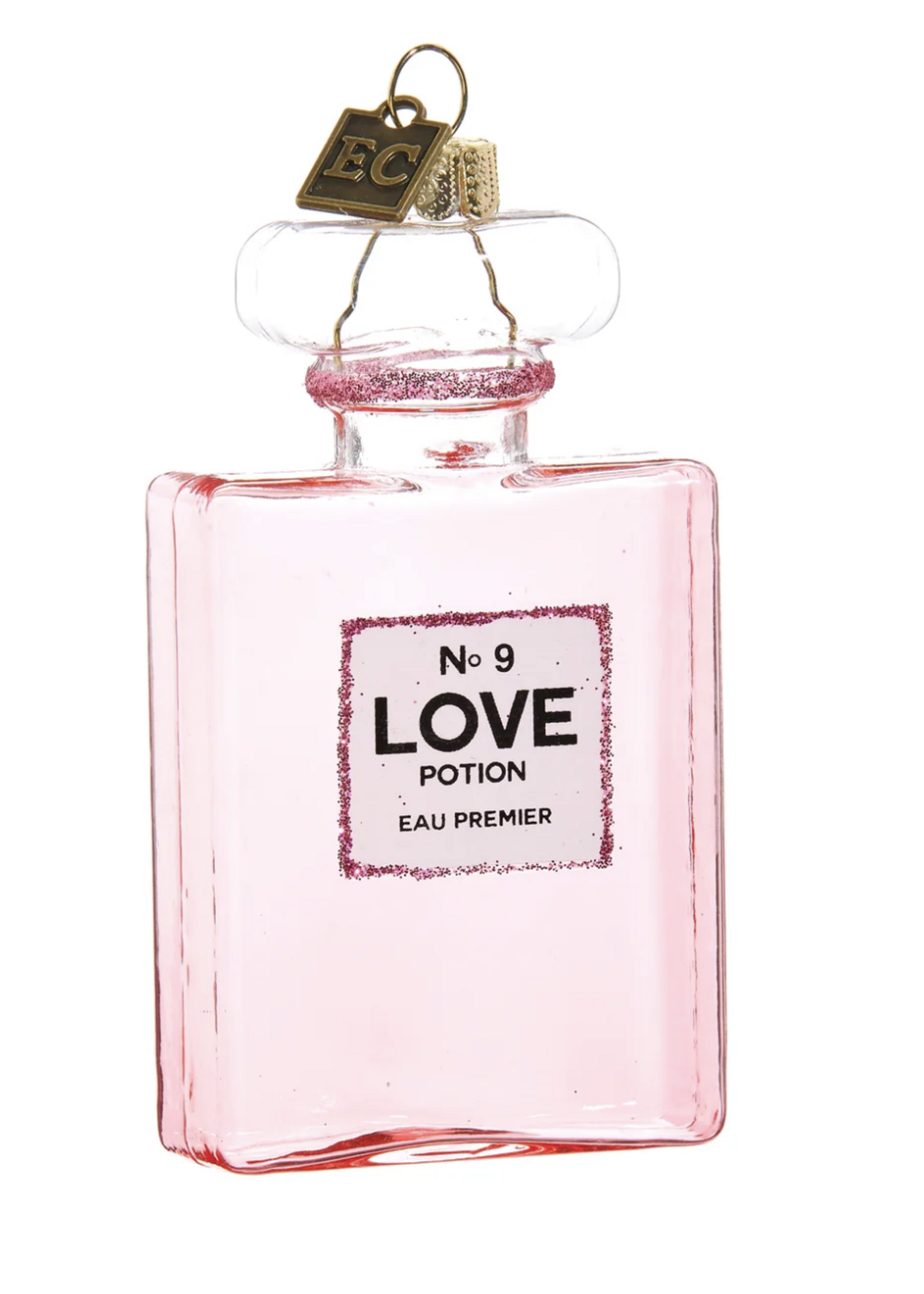 Razz Imports Pink Love Potion ornament