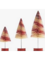 Razz Imports Peppermint Bottle Brush Swirl Tree - Med