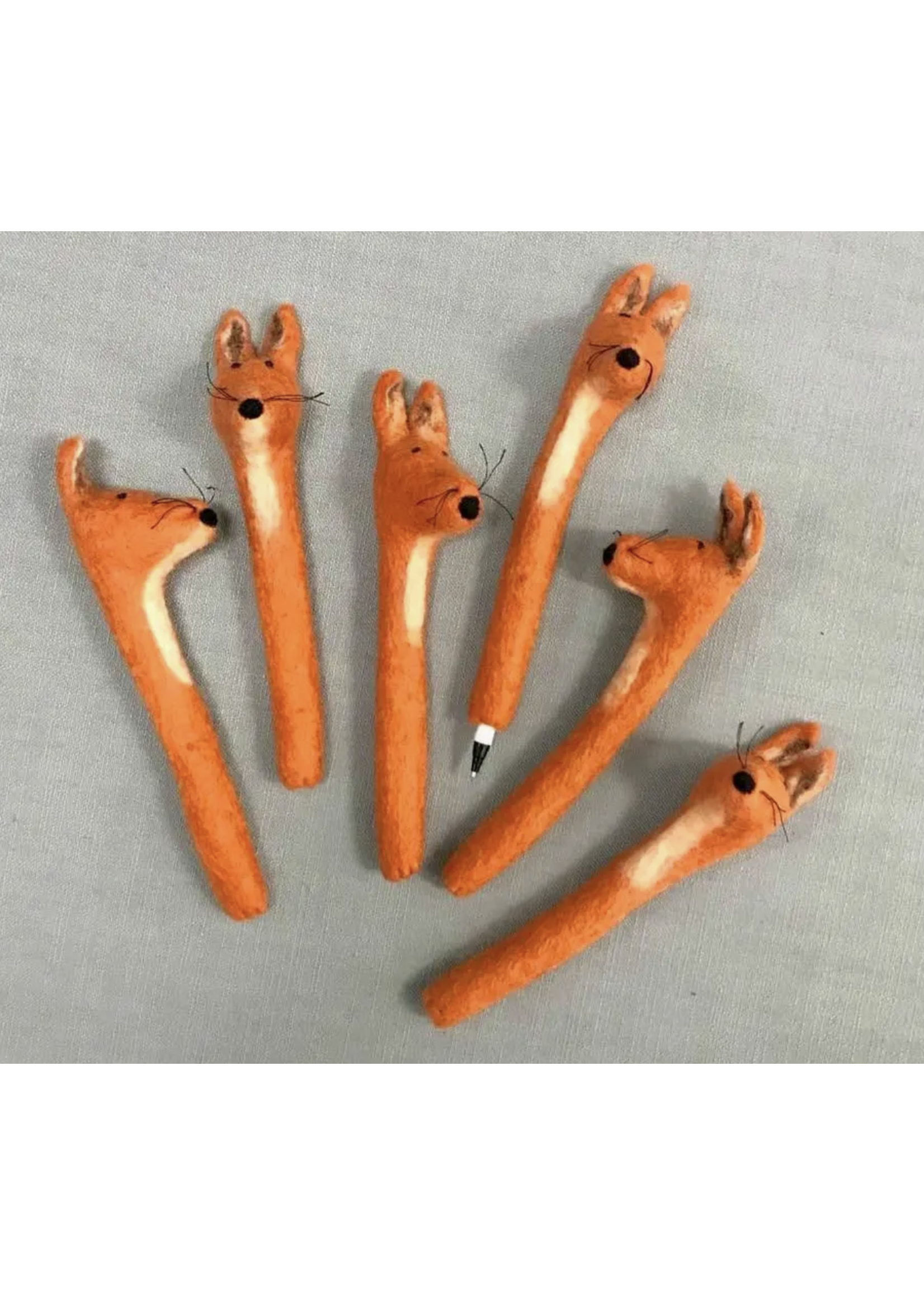 The Winding Road Pen Topper Fox