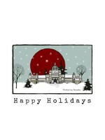 Newfolk & Cabin Happy Holidays-BC Legislature in the Snow