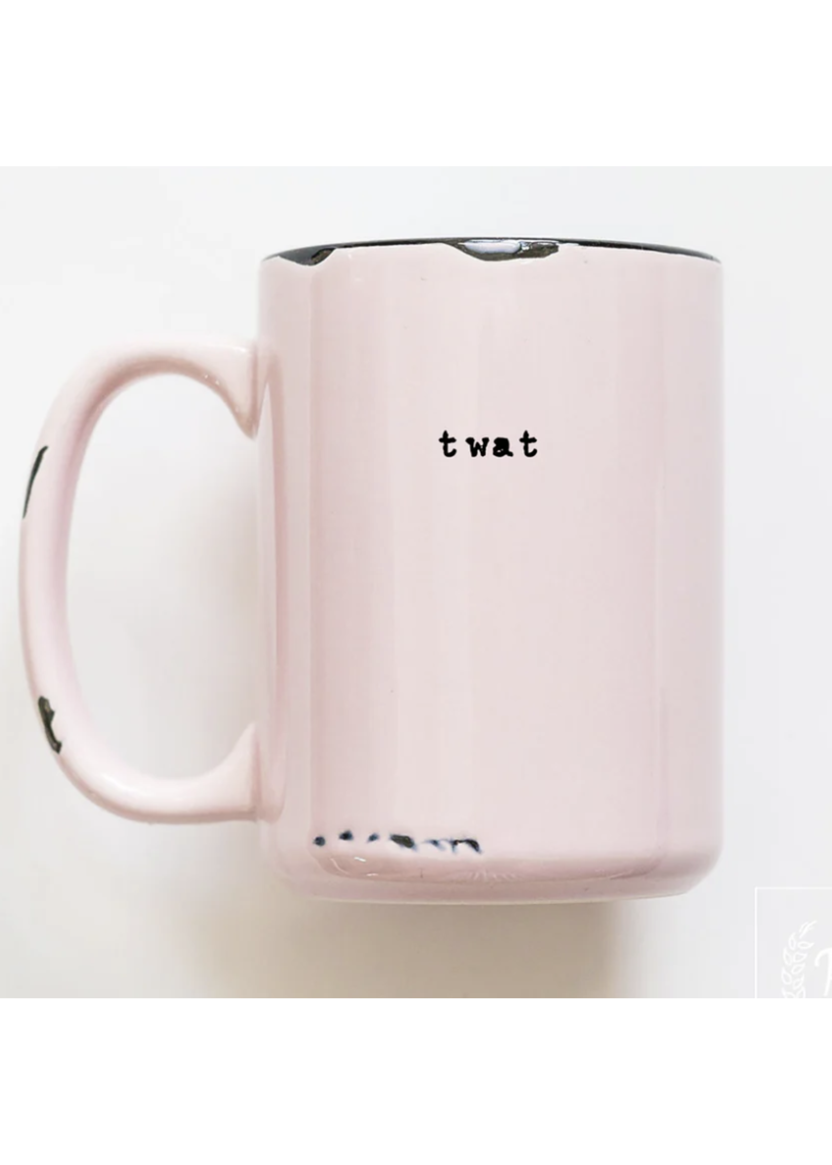 Prairie Chick Prints Twat Mug - Pink