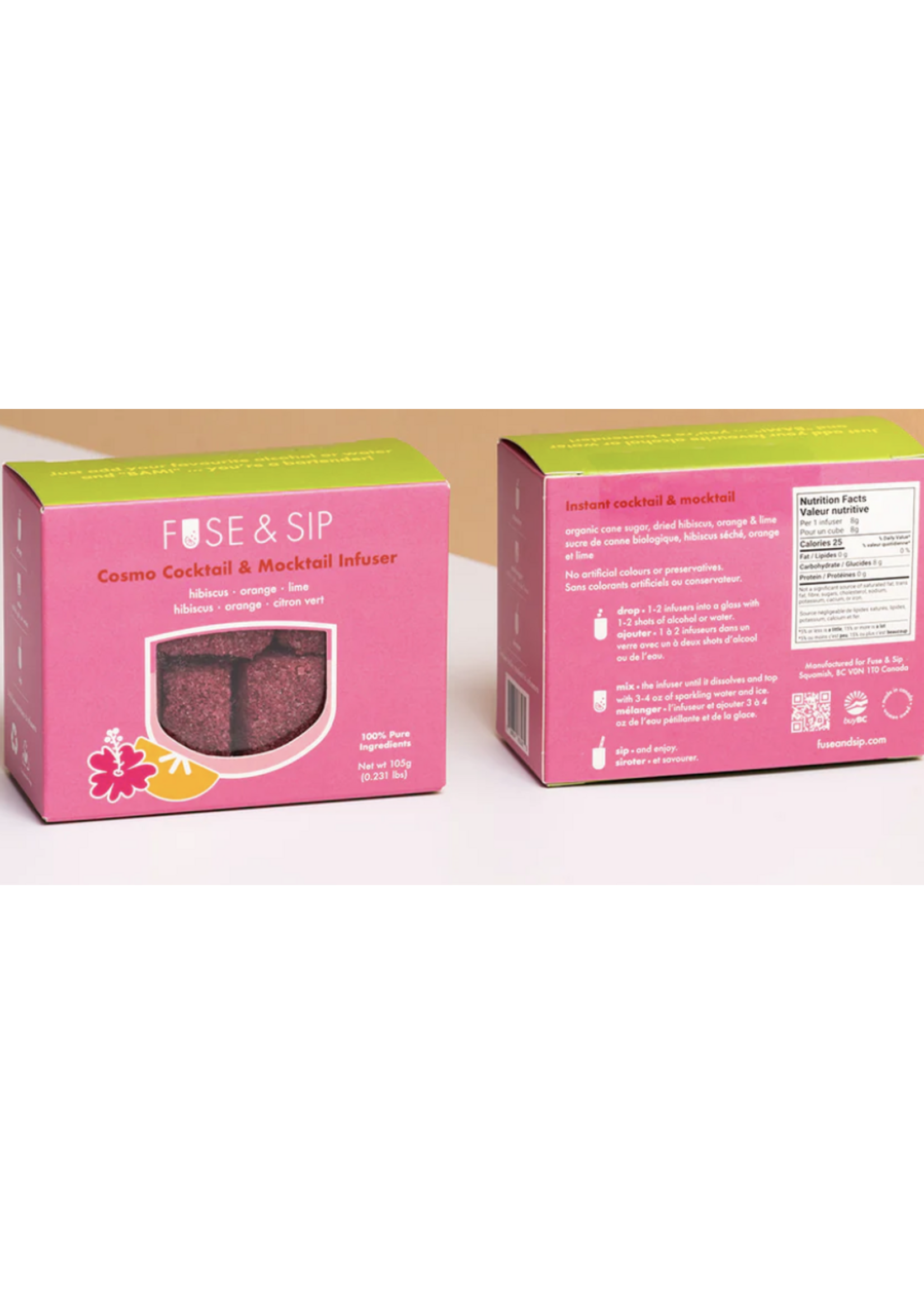 Fuse & Sip Fuse & Sip: Cosmo Cubes