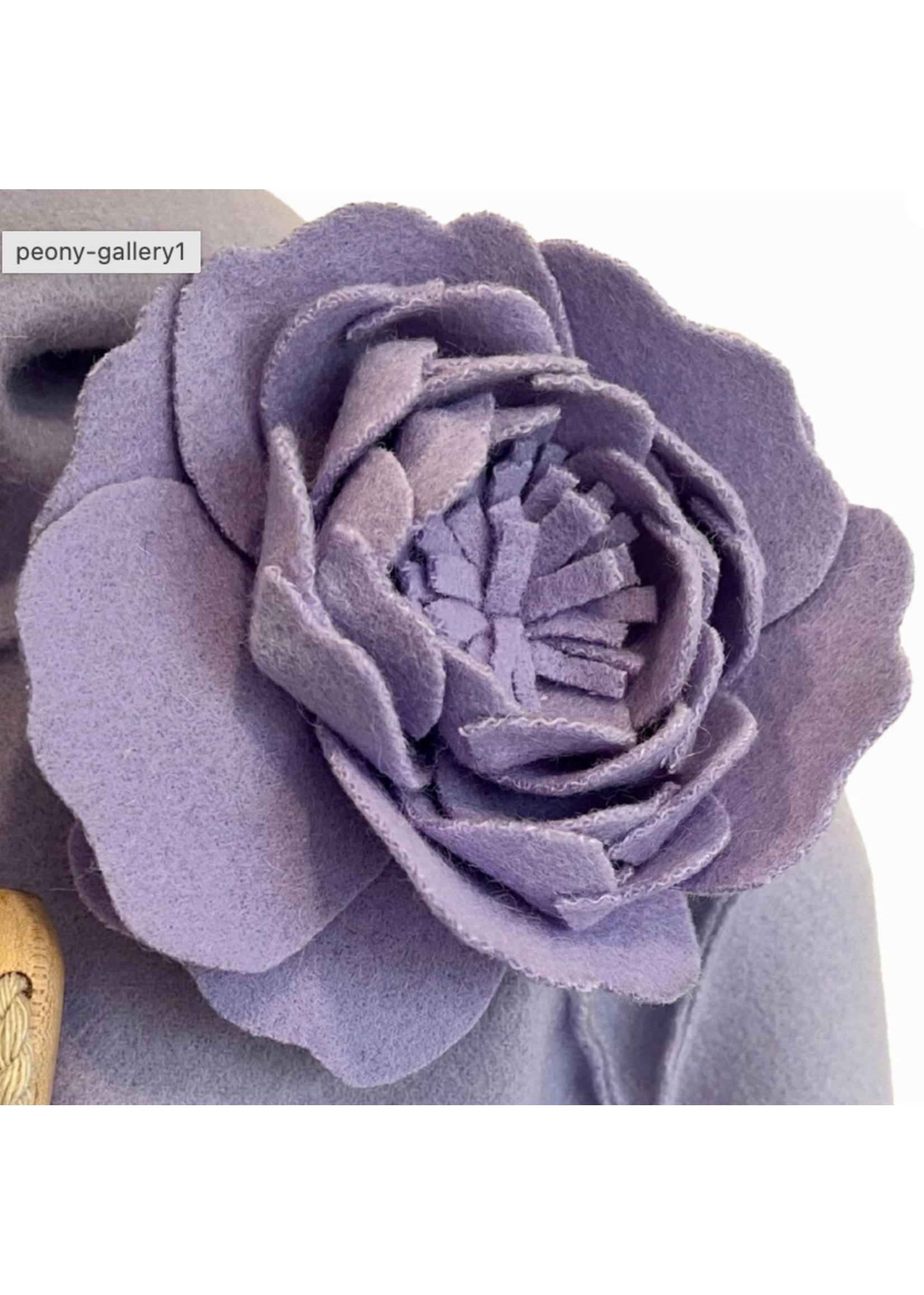 Ste Marg Scot Ste Marg Scot - Large Peony Flower Pin