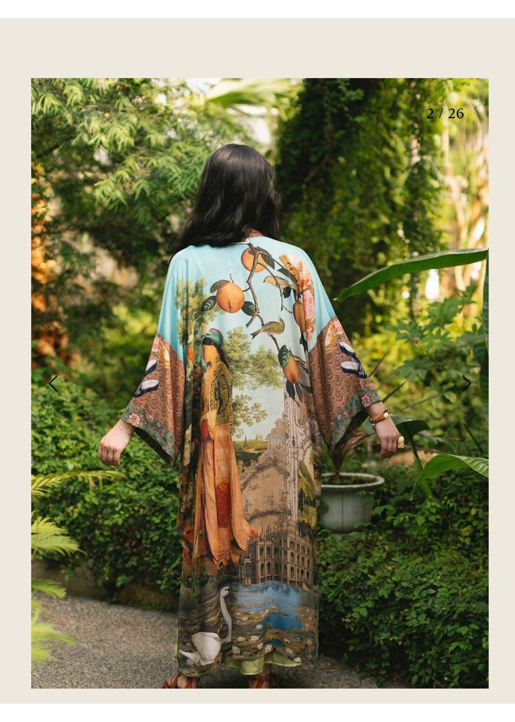 Market of Stars Secret Garden Kimono