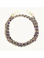 Louvini Paris Louvini Specialty Straps Chanel Chain - Violet
