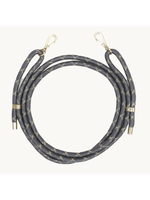 Louvini Paris Louvini Cross Body Sailing Rope Adjustable Strap - Tessa  Doré/Grey/Gold