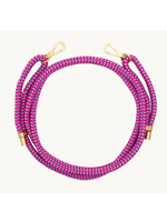 Louvini Paris Louvini Cross Body Sailing Rope Adjustable Strap - Tessa Multi Fuschia/Violet