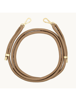 Louvini Paris Louvini Cross Body Sailing Rope Adjustable Strap - Tessa Camel