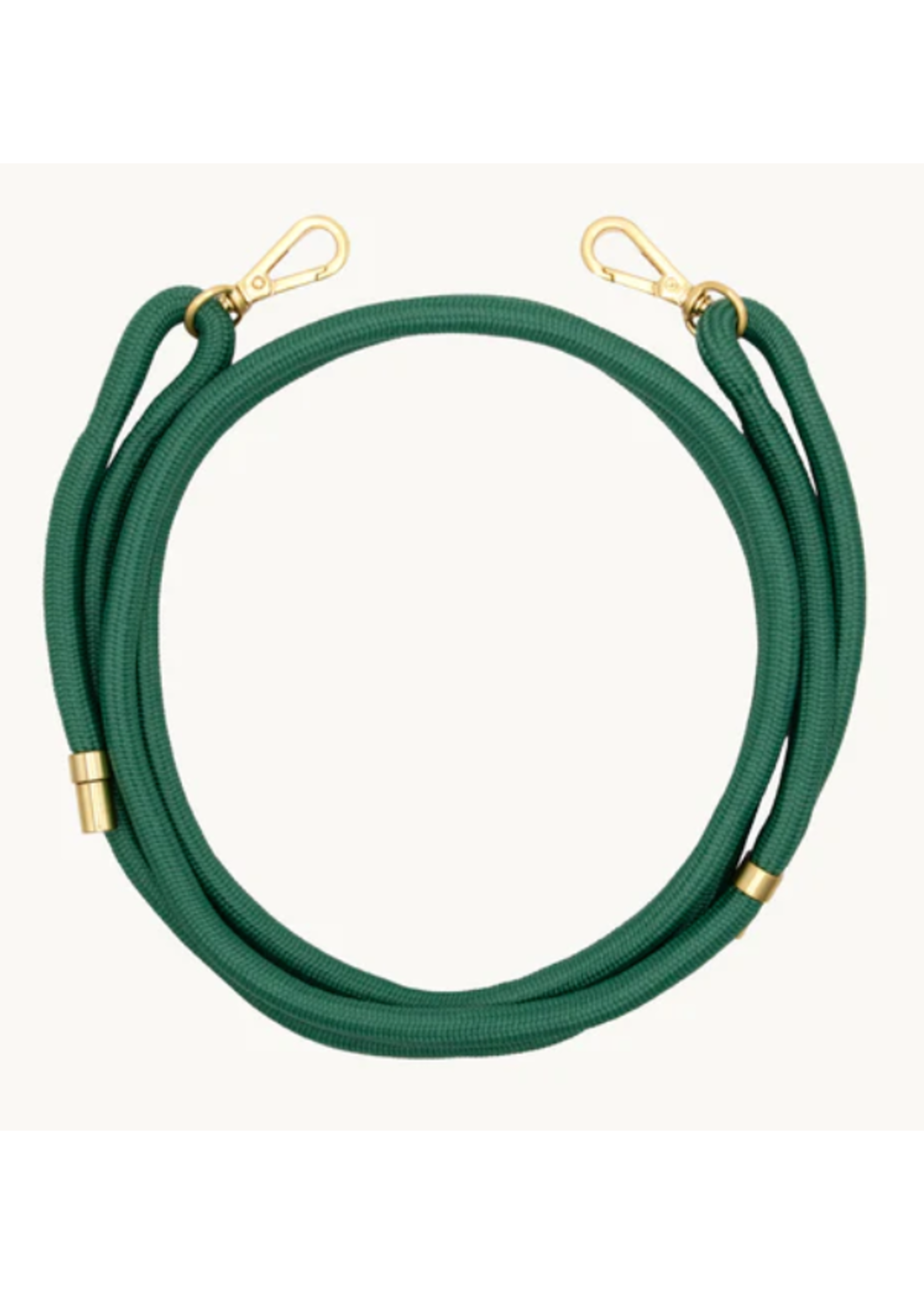 Louvini Paris Louvini Cross Body Sailing Rope Adjustable Strap - Tessa Emerald