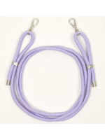 Louvini Paris Louvini Cross Body Sailing Rope Adjustable Strap - Tessa Purple/gold