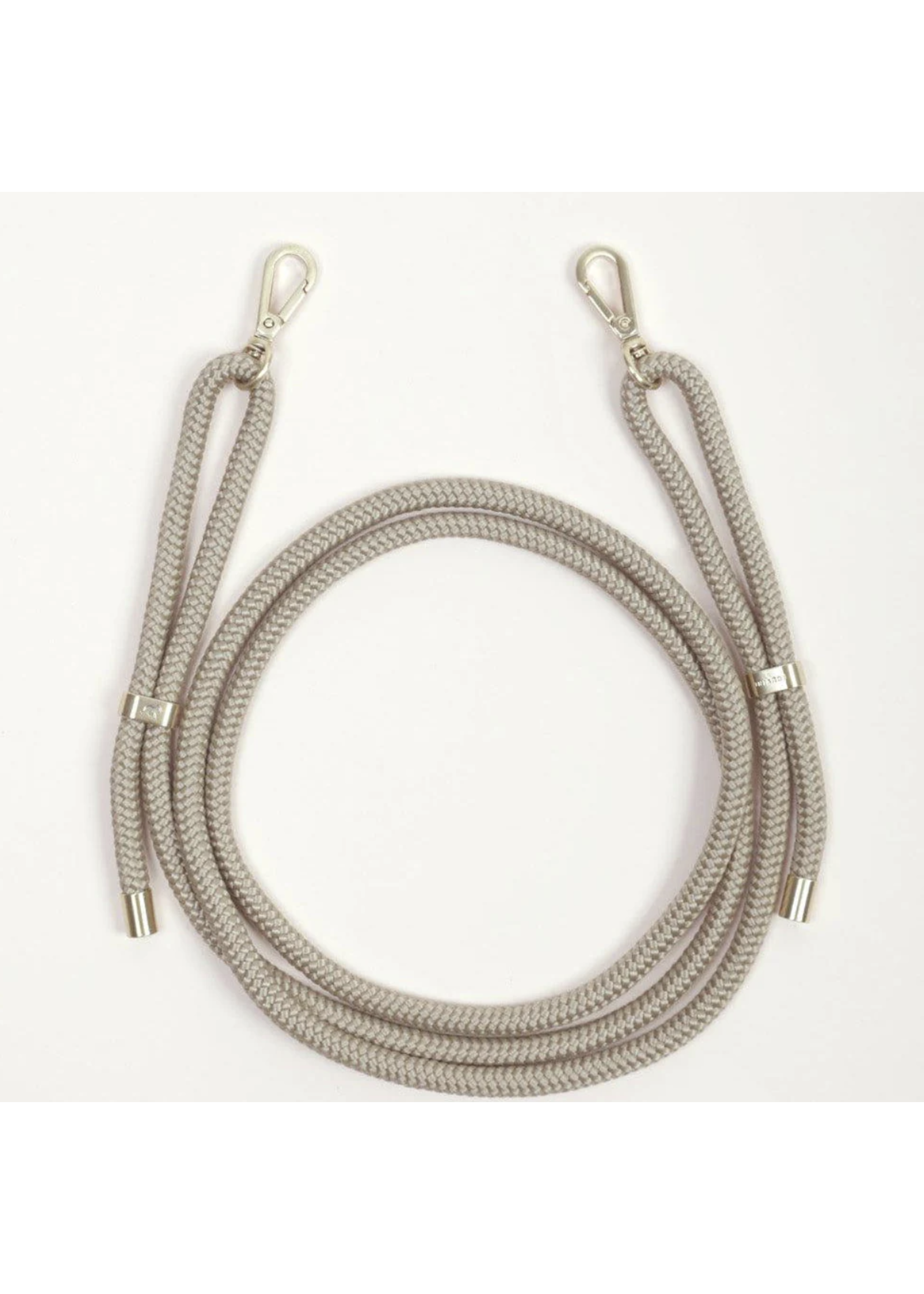Louvini Paris Louvini Cross Body Sailing Rope Adjustable Strap - Tessa Taupe/Gold