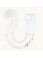 Louvini Paris Louvini Zoe Resin Cross Body Strap  -  Transparente