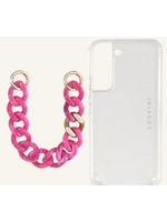 Louvini Paris Louvini Zoe WRISTLET Petit wristlet - Fuchsia
