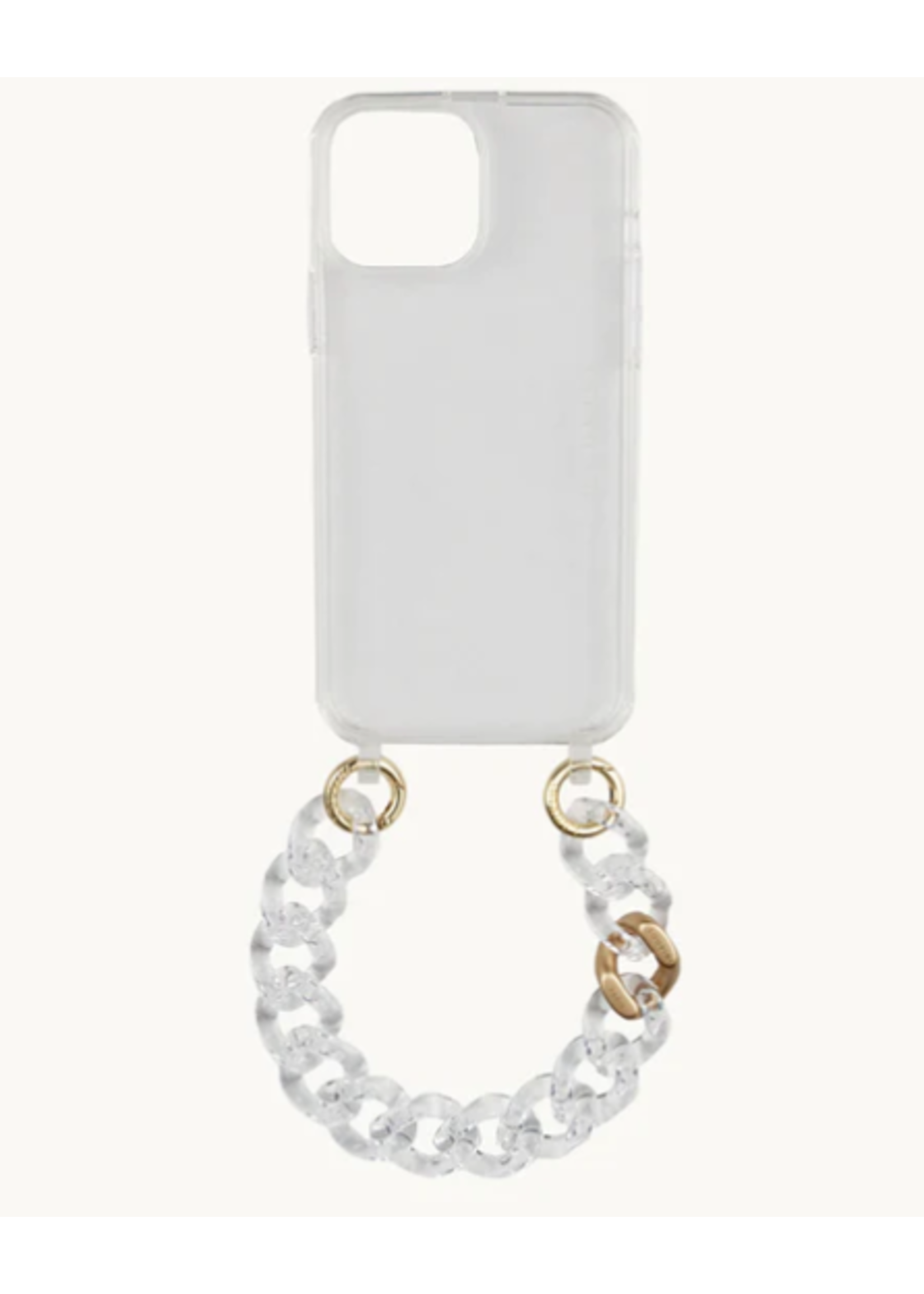 Louvini Paris Louvini Zoe WRISTLET Petit wristlet - Transparent