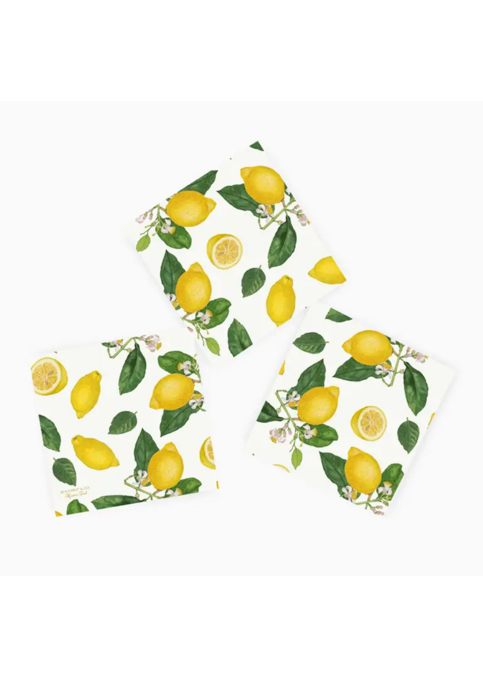 Koustrupco Lemon Lunch Napkins