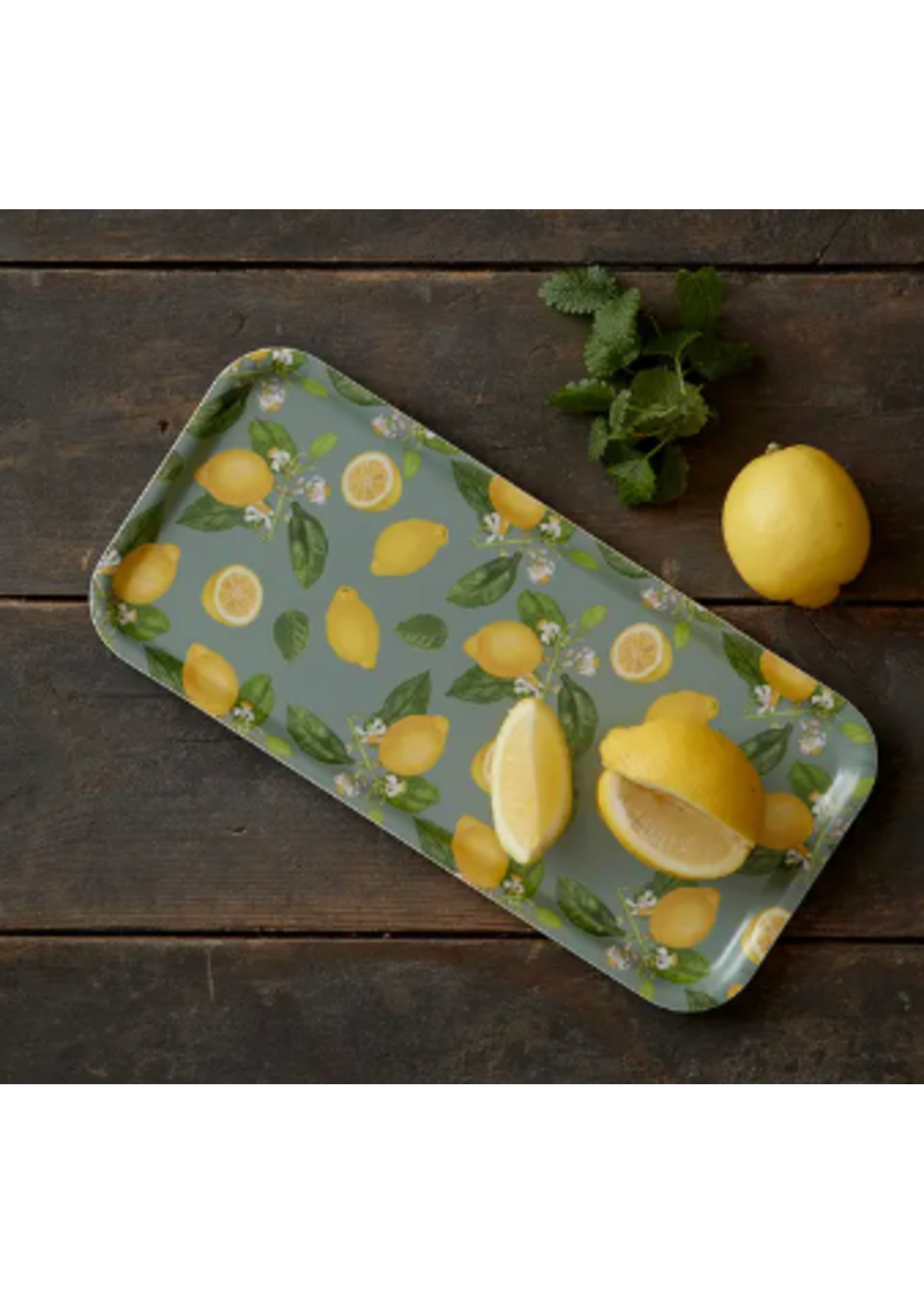 Koustrupco Lemon Rectangle Birch Tray
